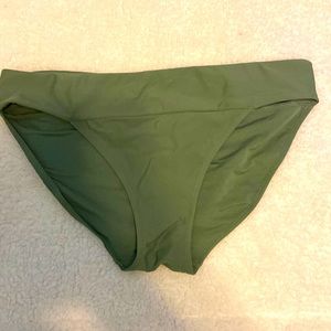 NWOT Aerie bikini swim bottoms, size L